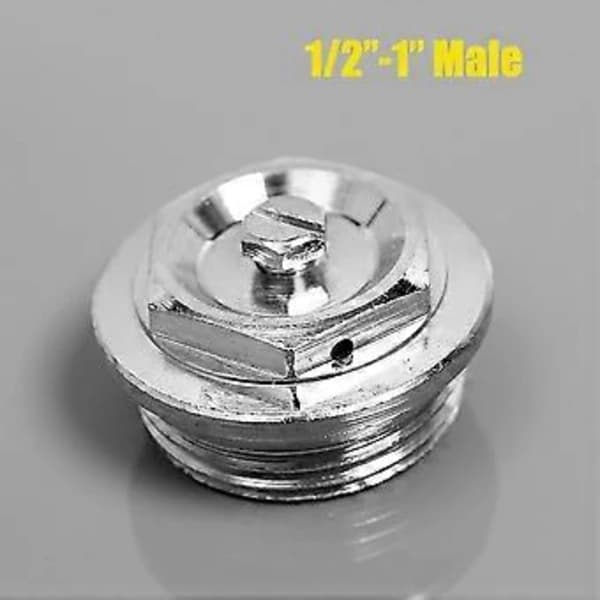 /EA/Förpackning 1\" Radiatoravluftningsventiler, Manuell Radiatoravluftningsventil Kit