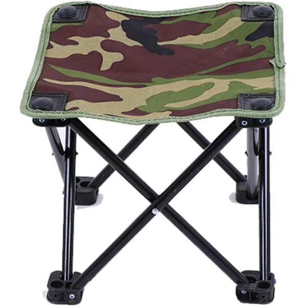 /EA/Mini skammel (29x29x26cm) Campingstol Sæde Foldbar Bærbar