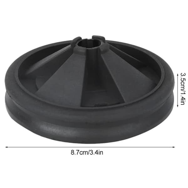 /EA/2 Stk. Vaskpropp Affaldskværn Silikone Stænkskærm til 87 mm Ydre Diameter