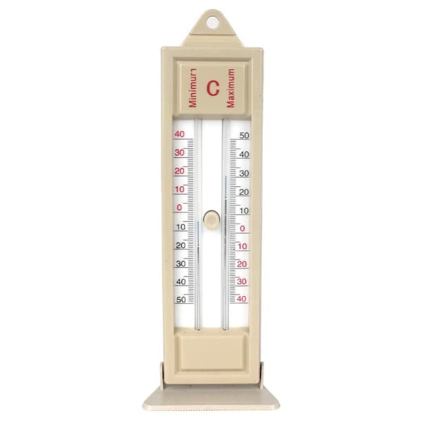 /EA/Vattentät och fuktsäker U-formad upp- och nedtermometer Utomhusplantering max- och minimumtermometer