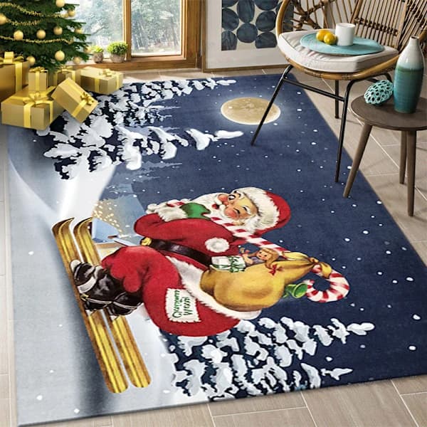 /EA/Julematte med nisse, juledekorasjon, matte 60*90cm