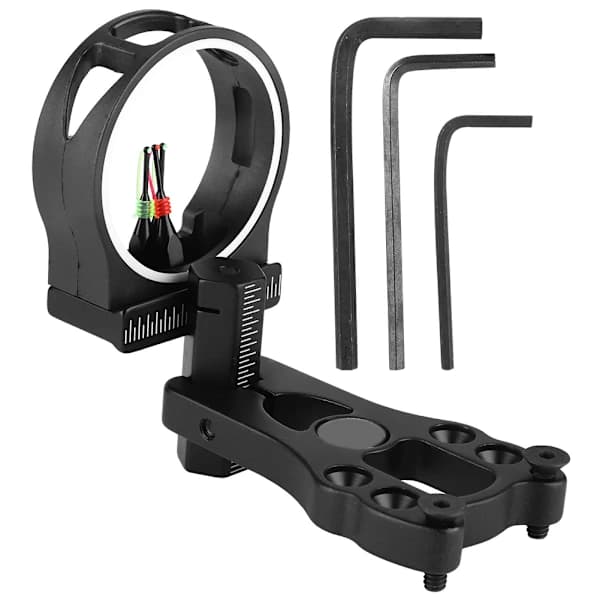 /EA/TP1530 ​​Basic Hunter Compound Bow Sikte 3-pin fiberoptikk for jakt/skyting