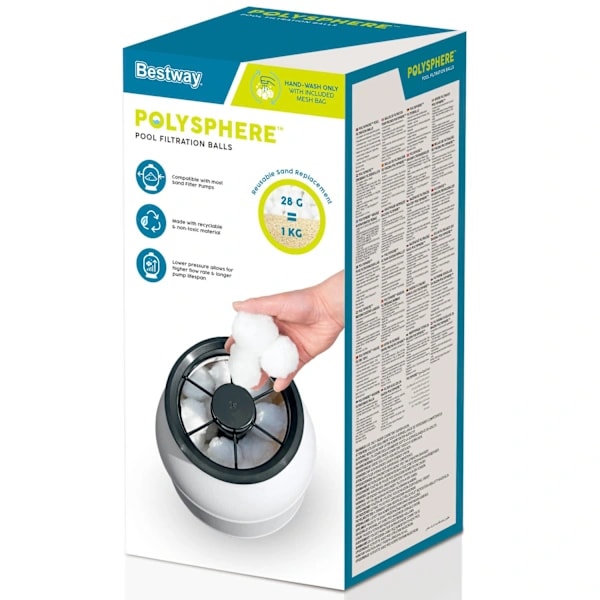 /EA/Flowclear Polysphere Filterbollar