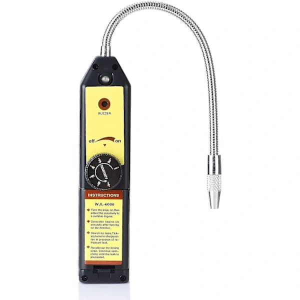 /EA/Högprecisionsläckagedetektor för halogengas, med indikatorlampa