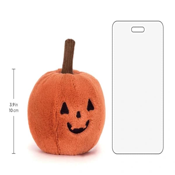 Jellycat 12cm Ooky Jack O Lantern pehmolelu