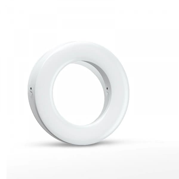 /EA/Selfie Ring Light, Clip-on Ring Light [Oppladbar] 3 Lys