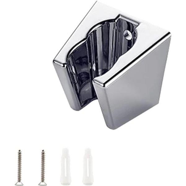 /EA/Sølv Dusjhodeholder, Dusjhodeholder, Veggmontert Dusjhodeholder
