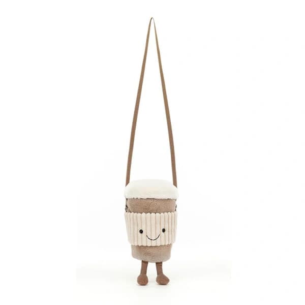 Jellycat 20 cm Amuseables Take Away-Kaffe Blødt Legetøj