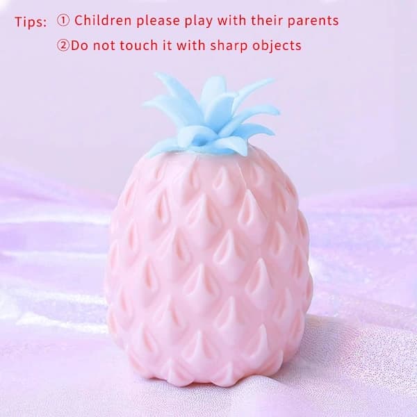 /EA/ 2-pack ananasleksak, ananas squishy, ​​antistress ananas