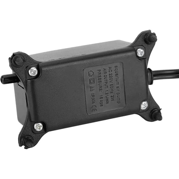 /EA/2W Akvarium Luftpump, Akvarium Syrepump, EU-kontakt