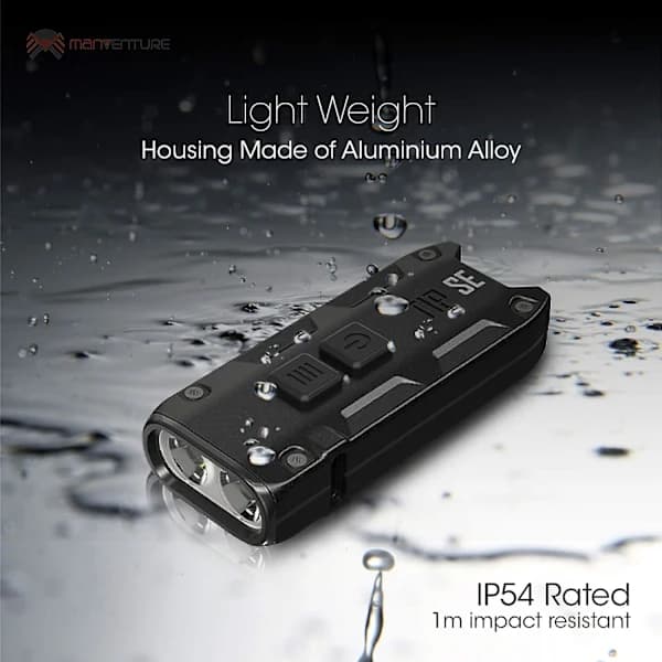 /EA/TIP SE - Mini taskulamppu - 700 lumenin LED - USB C -ladattava -