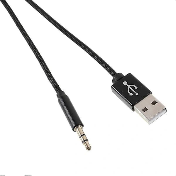 /EA/Lightning til 3,5 mm + USB Lading Audio AUX Adapterkabel for iPhone iPad
