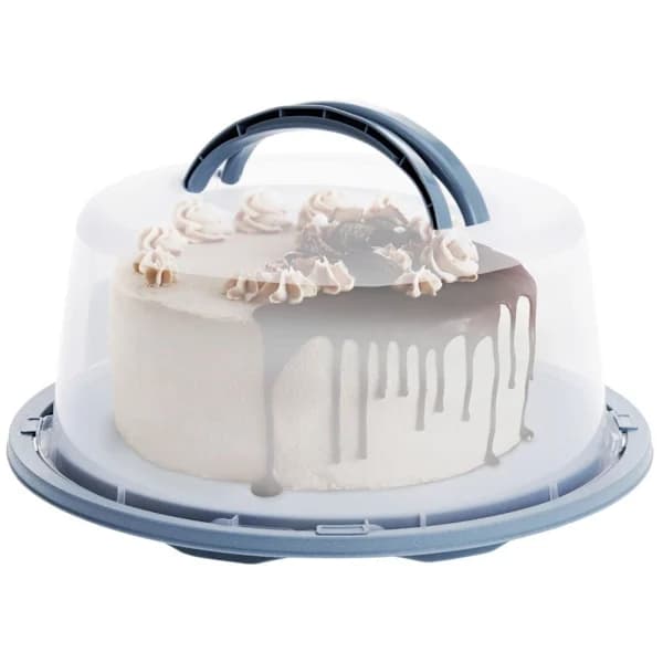 /EA/Cake and Pie Carrier with Lid and Handle, Durable