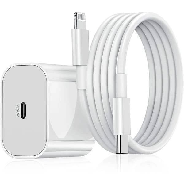 /EA/Hurtiglader for iPhone med 2m kabel (2-pakning)