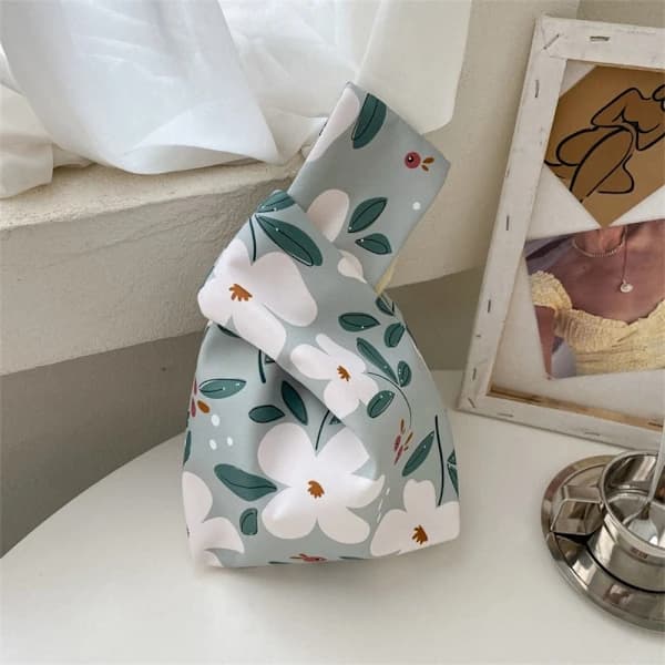 /EA/Knyta Håndveske Tote Bag BLÅ Blå