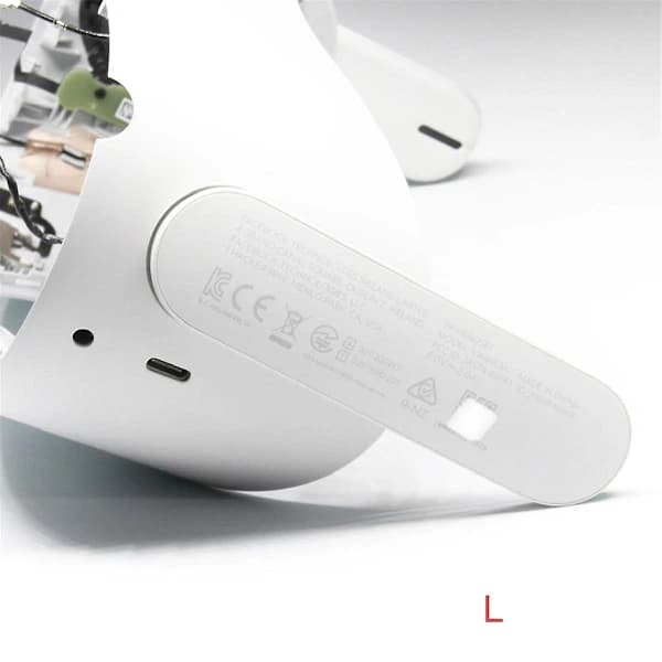/EA/Høyttalerreparasjonsdeler tilbehør for VR-headset White-max White