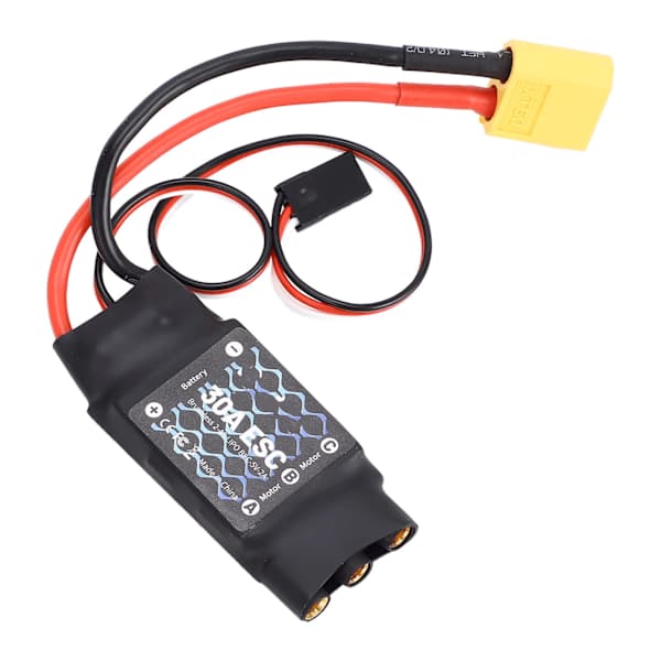 /EA/30A ESC borstlös hastighetskontroll med XT60 3,5 mm pluggar för RC-flygplansquadcopterhelikopter med fast vinge