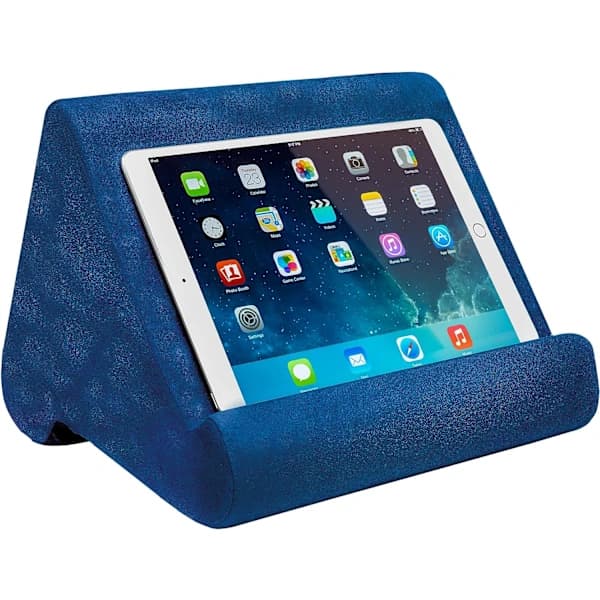 /EA/Pillow Pad Ultra Multi-Angle Blød Tablet Stand, Blå - Komfortabel