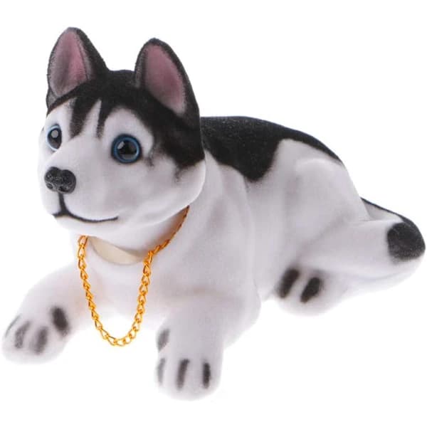 /EA/Roterende hode hund ornament bil ornament interiørtilbehør