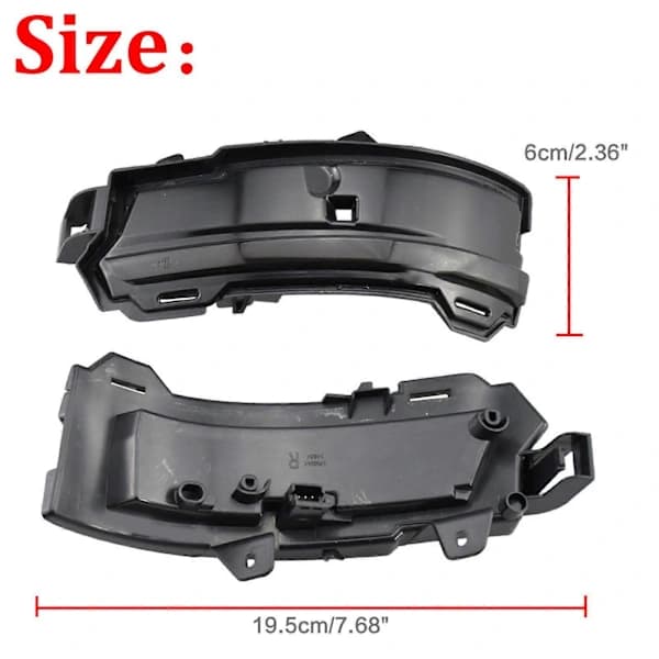 /EA/Backspegel Blinkers Indikator LED Dynamisk Blinkers Ljus för