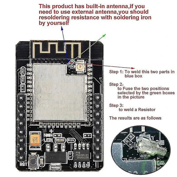 /EA/Esp32-cam-mb Usb Esp32 Seriel til Wifi Esp32 Cam Udviklingskort