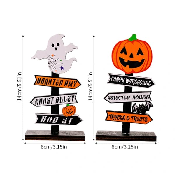 /EA/Halloween Trepynt Dekorativ Kunstnerisk Dekorasjon 1
