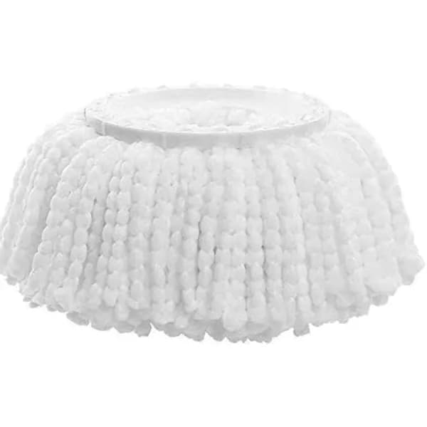 /EA/4 stk. 360° Spinnmopphoder, Mikrofiber Erstatningsmopphode Spinnmopphode Refill Rund Form Mopphode