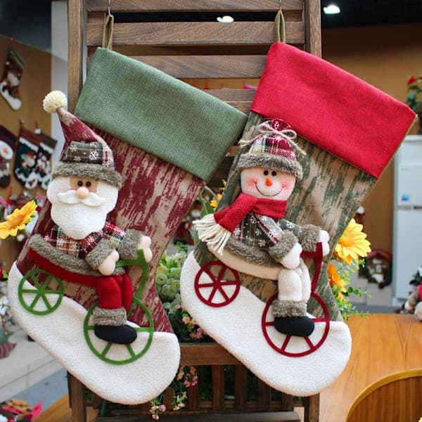 /EA/2-pakning julestrømper, store julestrømper, 45 cm C
