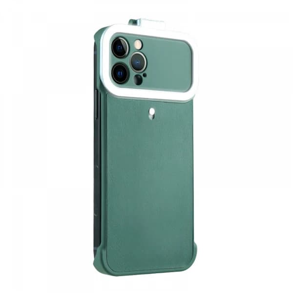 /EA/Passer for iPhone 12 Pro mobiltelefondeksel Fyll lys Squ