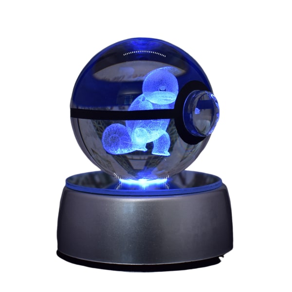 3D Nattljus, Kristallkula LED-lampor Jul Födelsedagspresent för barn Bas, Illusion Toy Lamp Nattlampa Barn Semester C