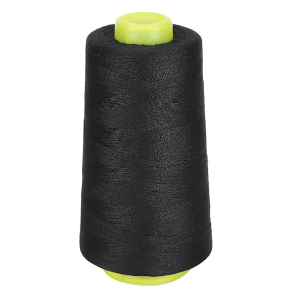 /EA/402 Polyester Sytråd 3000 Yards Håndsømningssnor til DIY Håndværk Skrædderi Håndarbejde Sort