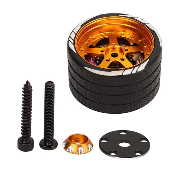 /EA/RC-sender Rat Aluminiumlegering Trigger Enhåndsbetjeningsadapter til FLYSKY NB4 RC Bil Controller Guld