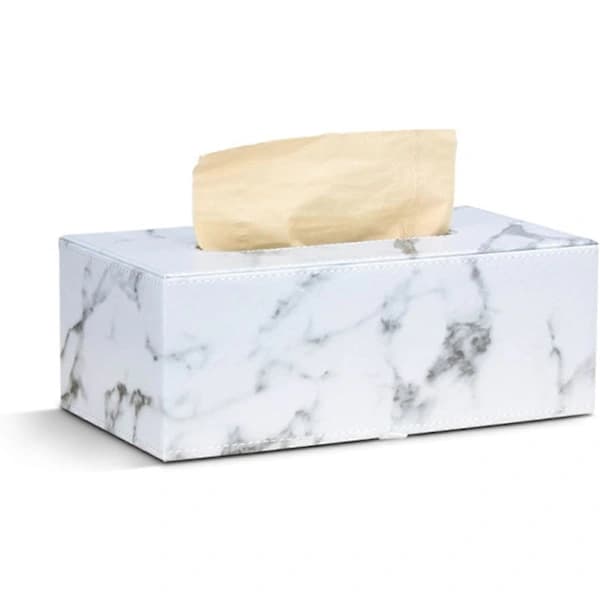 /EA/Servietholder, Servietæske Rektangulær Læder Husholdning Kontor Holder Æske