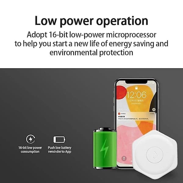 /EA/Corui Zigbee Tuya Vattenläckagedetektor Översvämningssensor Smart Hem Säkerhet Fjärrkontroll