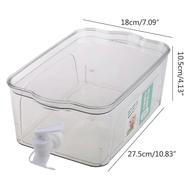/EA/Køleskab Køkkendrikkedispenser med hane 3.8L