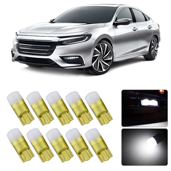 /EA/10 stk. 2835 2SMD Super Lyse Bil LED Sidelysindikator Baglygter til T10