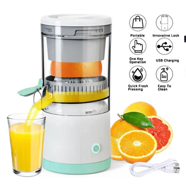 Elektrisk Juice Presser Juicer Blender Squeezer Citron Fruit Portable Machine