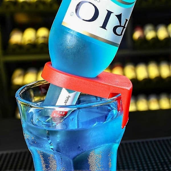 /EA/10 stk. Abs Drikke Clips Flaskespænder Øl Cocktail Snap Til Schooner & Bægerglas (tilfældig farve)