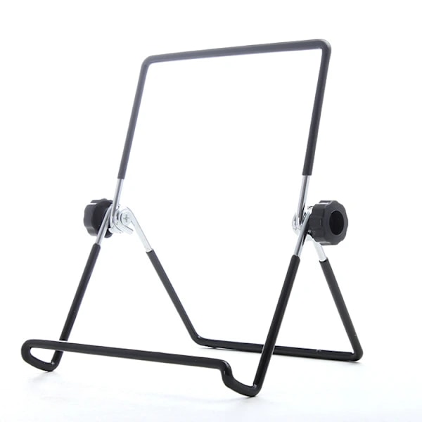 /EA/Sæt med 2 justerbare jerndisplaystativer, foldbart staffeli, tabletholder