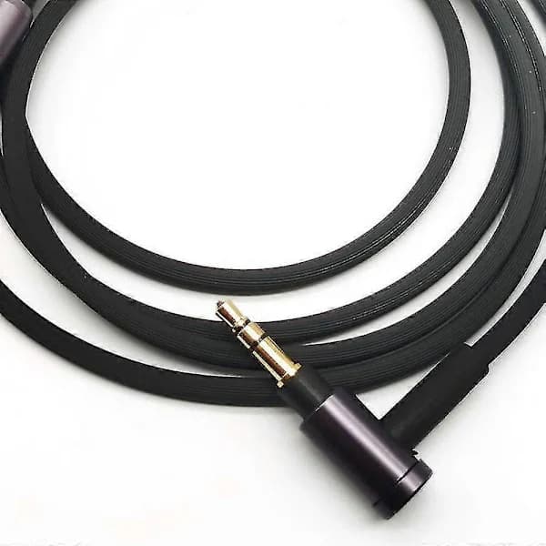 Til Sony Wh-1000 Xm2 Xm3 Xm4 3,5 mm lydkabel, (sort uden mikrofon)
