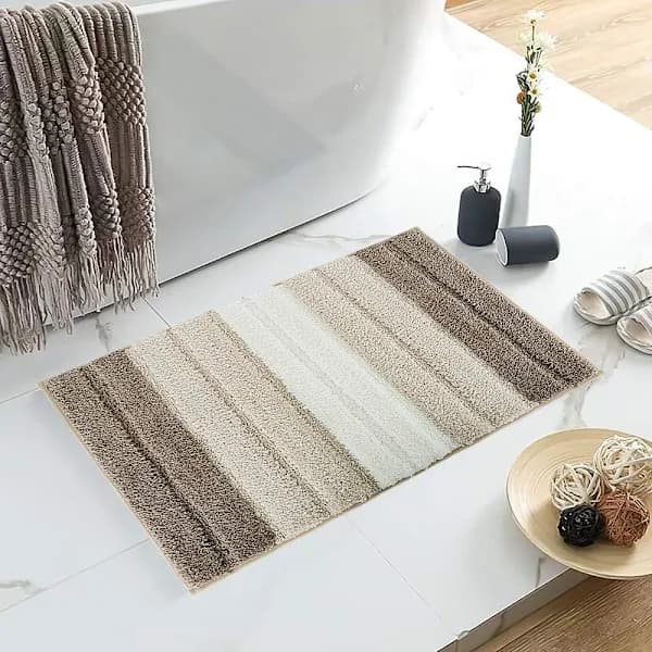 /EA/Mikrofiberrandig matta, gradientfärger superfin dörrmatta halkfri