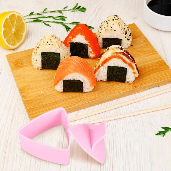/EA/Onigiri Triangulär Sushiform Onigiri Triangulär Sushiform för Sushitillverkning DIY Risform DIY Verktyg