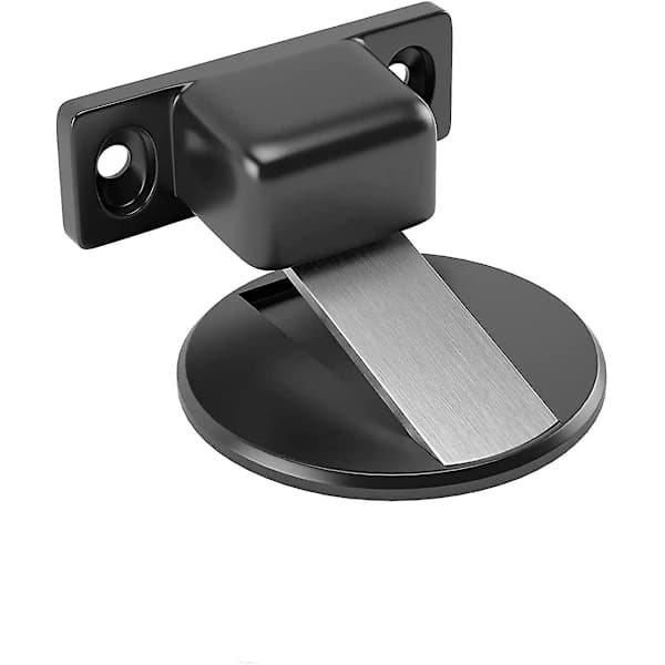 /EA/Usynlig dørstopper, magnetisk dørstopper i rustfrit stål, med lim, ingen boring nødvendig