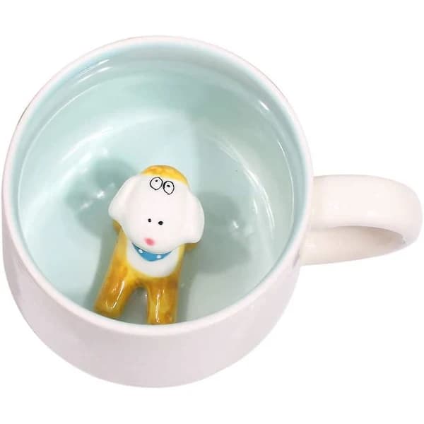 /EA/3D Søde Dyr Keramik Kaffekop Kontorkop
