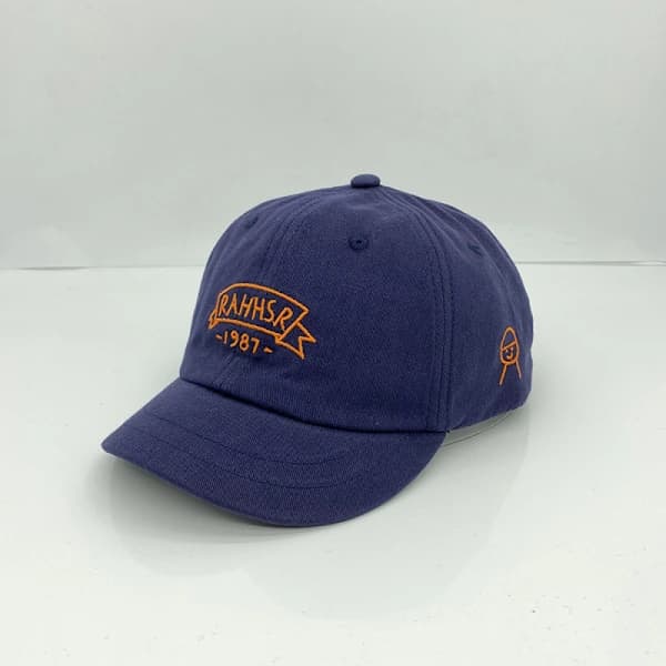 /EA/Hatt Dam K Brev Broderi Vår Och Sommar Mode Ca Indigo