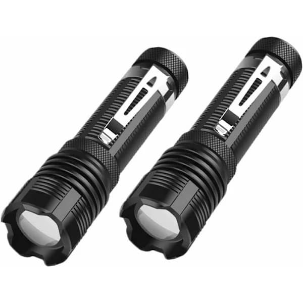 /EA/2 kpl pientä kannettavaa LED-taskulamppua, 5000 lumenia ja 5 tilaa