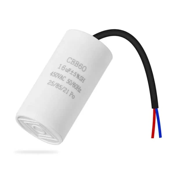 /EA/CBB60 Kondensator 16uF 450V 50/60HZ Startkondensator, Elektrisk Motorstartkompressor Vattenpump