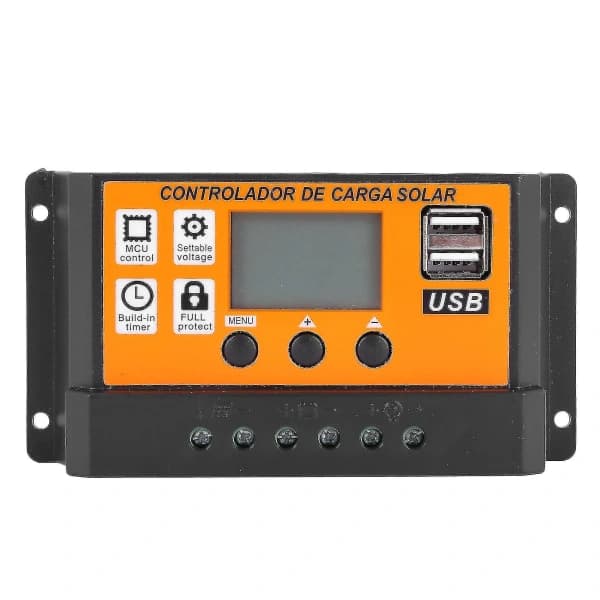 Bästa, 100A MPPT solpanel regulator laddningsregulator autofokus spårning