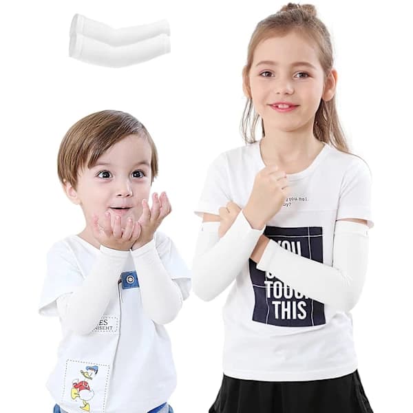 /EA/ Arm Sleeves til børn, UPF 50 UV-beskyttelse til arm solbeskyttelse