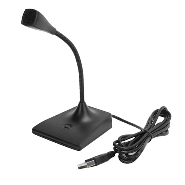 /EA/ADC AntiNoise Universal USB-stativ Mini Møtemikrofon for PC og Laptop